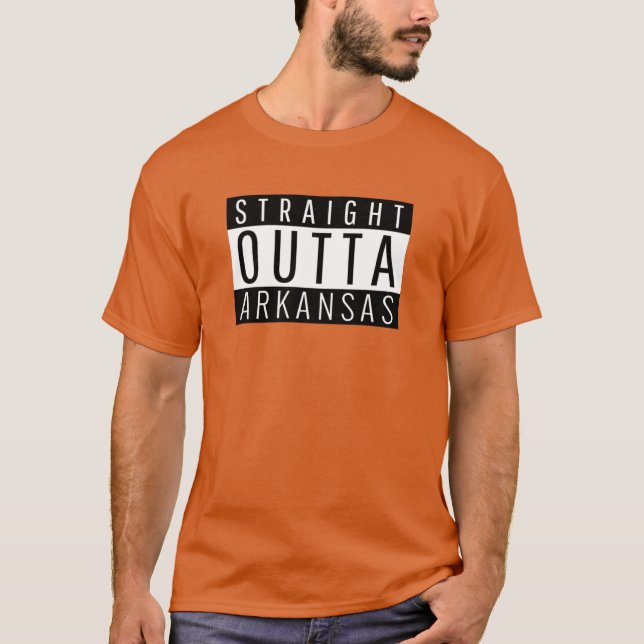 Camiseta Arkansas State AR Estados Unidos (Frente)