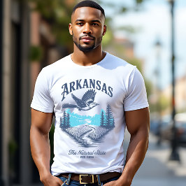 Camiseta Arkansas The Natural State