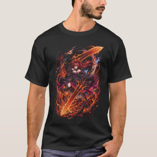 Camiseta Arknights Endfield Laevatein Qingming Espada Silen