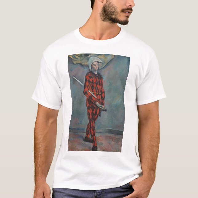 Camiseta Arlequim (Coringa) (por Paul Cézanne) (Frente)