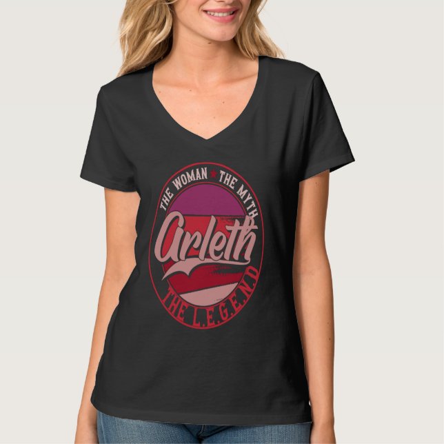 Camiseta Arleth the Lady of Myth the Legend (Frente)