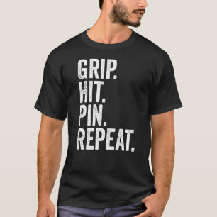 Camiseta Arm Wrestler Grip Hit Pin Repetir Arm Luta 1