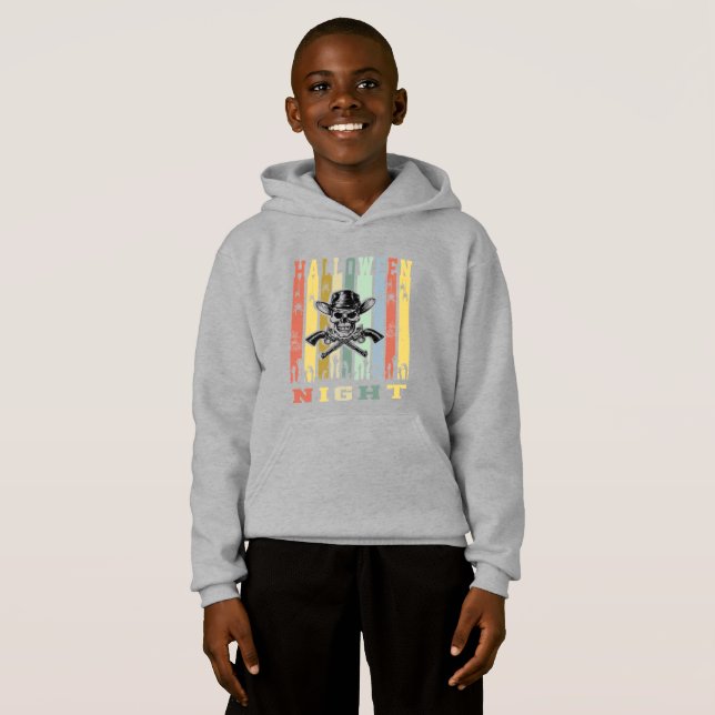 Camiseta Arma Caveira, Noite de Halloween (Frente Completa)