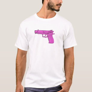 Camiseta Arma cor-de-rosa