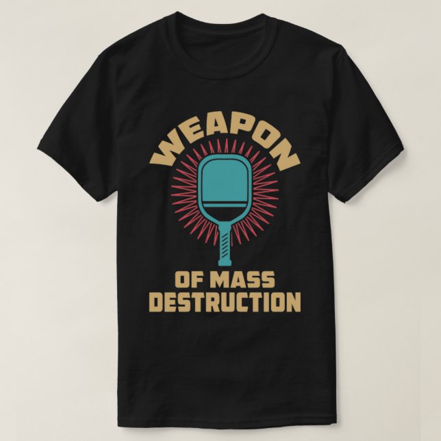 Camiseta Arma de destruição maciça (Frente do Design)