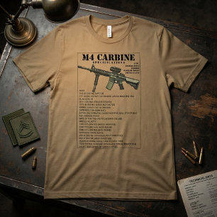 Camiseta Arma de Infantaria Carabina M4