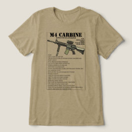 Camiseta Arma de Infantaria Carabina M4