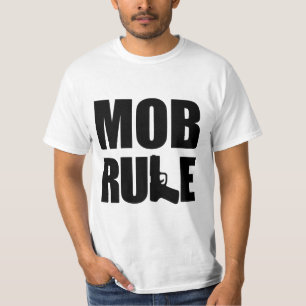 Camiseta Arma de Mão da Regra Mob