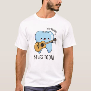 Camiseta Arma de Música Dental Engraçado de Blues