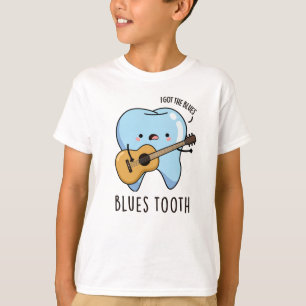 Camiseta Arma de Música Dental Engraçado de Blues