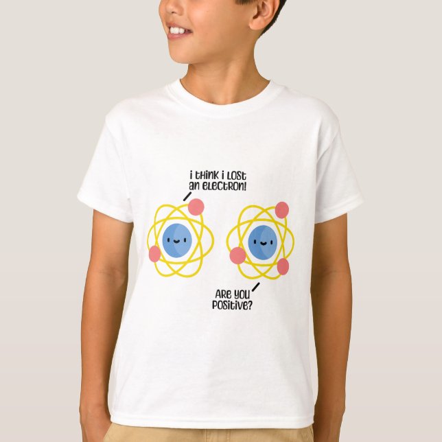 Camiseta Arma De Piada De Ciência Atom Bonita E Engraçada (Frente)