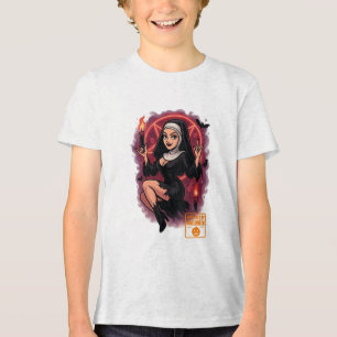 Camiseta Arma de Pin-Up Assombrada - Halloween Assustador
