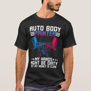 Camiseta Arma de Pulverização do Pintor de Corpo Automát