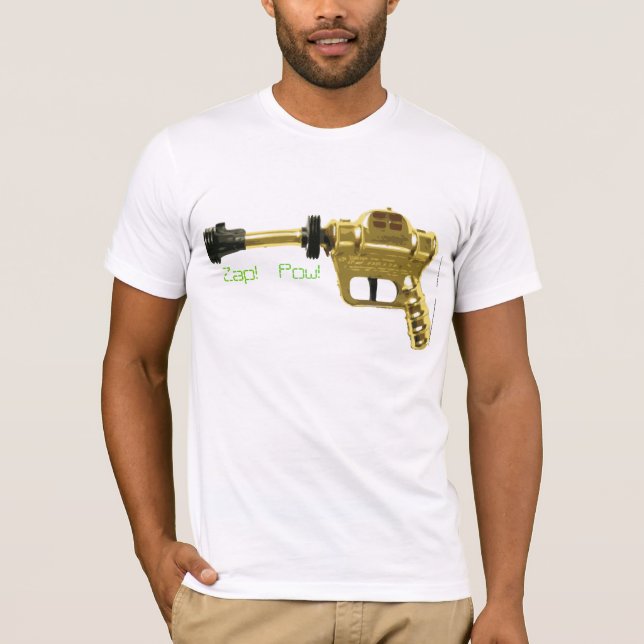 Camiseta Arma de raio de Spaceage (Frente)