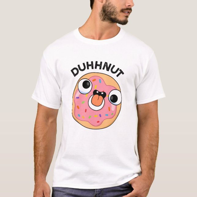 Camiseta Arma de Rosquinha Engraçado de Duhh (Frente)