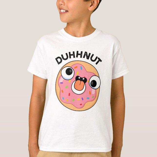 Camiseta Arma de Rosquinha Engraçado de Duhh (Frente)