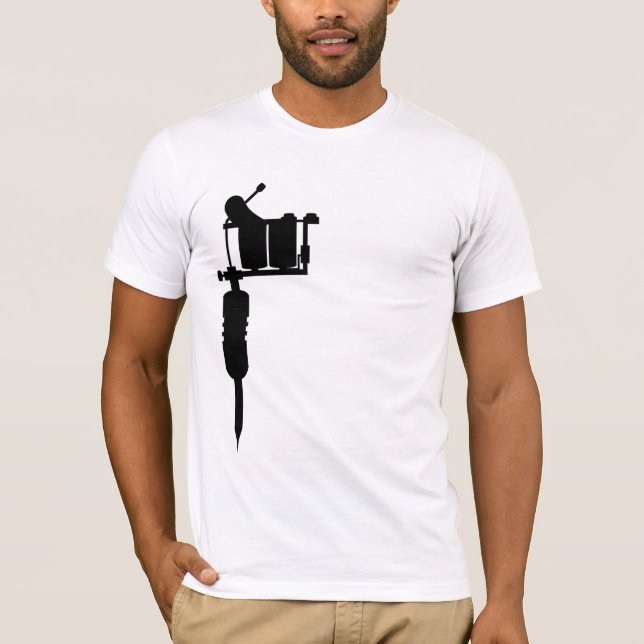 Camiseta arma de tatuagem (Frente)