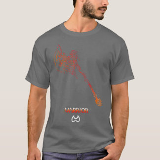 Camiseta Arma de Trabalho de Fantasia do Guerreiro