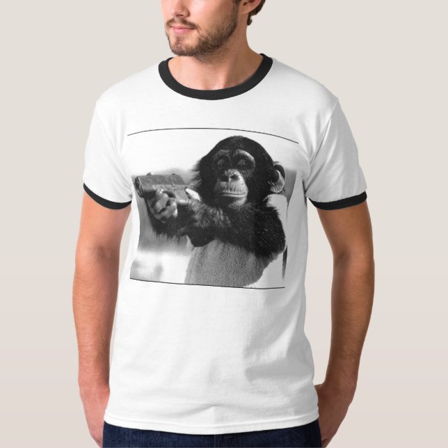 Camiseta Arma do macaco (Frente)