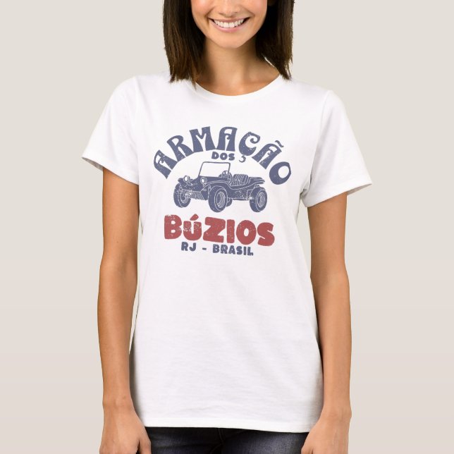 Camiseta Armacao dos buzios brasil Beach bugre (Frente)