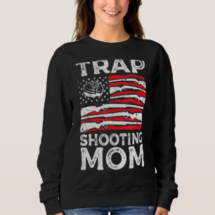 Camiseta Armadilha Atirando da Mãe Direitos de Arma da Mãe 