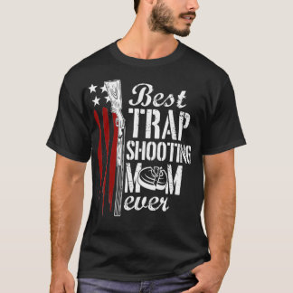 Camiseta Armadilha Atirando da Mãe Direitos de Arma Dia da