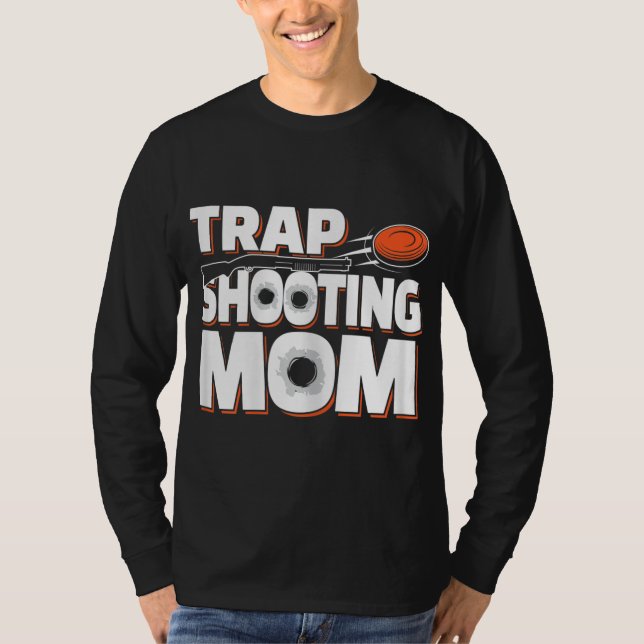 Camiseta Armadilha atirando na mamãe (Frente)