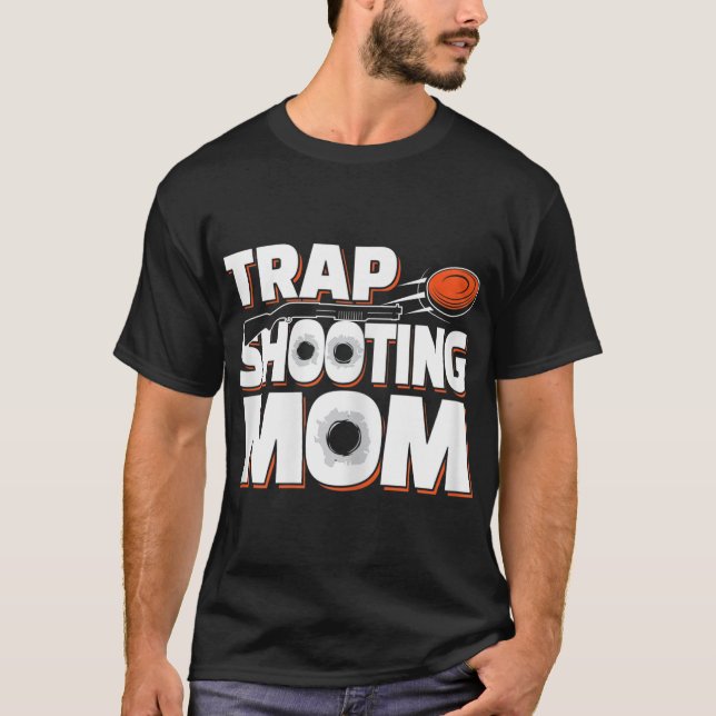 Camiseta Armadilha atirando na mamãe (Frente)