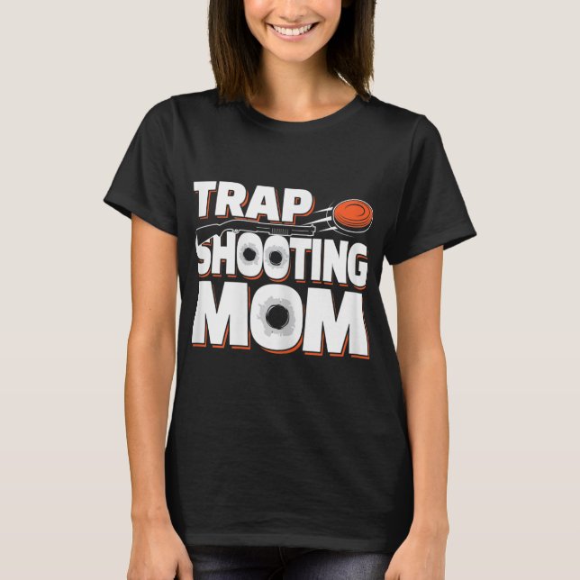 Camiseta Armadilha atirando na mamãe (Frente)