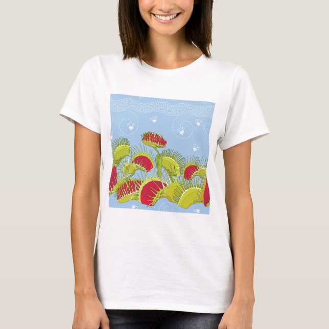 Camiseta armadilha azul (Frente)