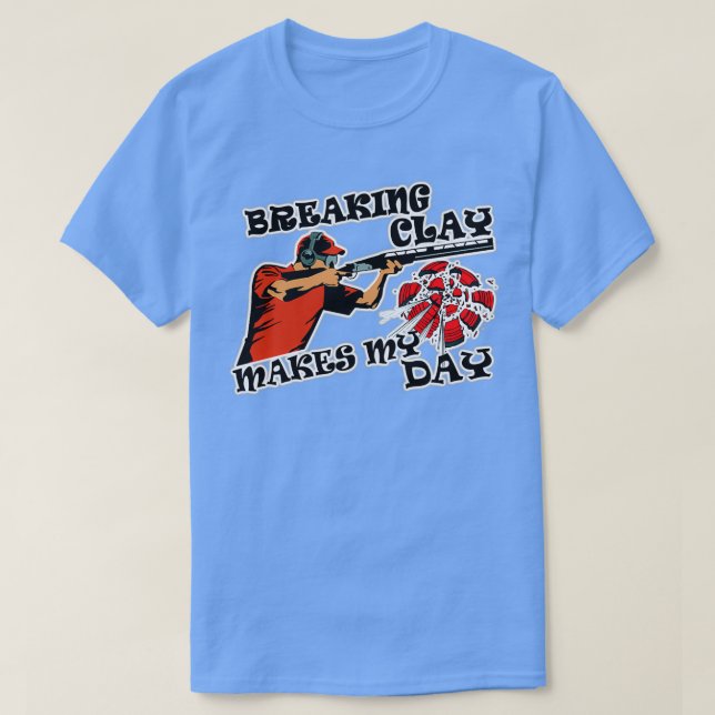 Camiseta armadilha de barro de pombo para ventiladores de t (Frente do Design)