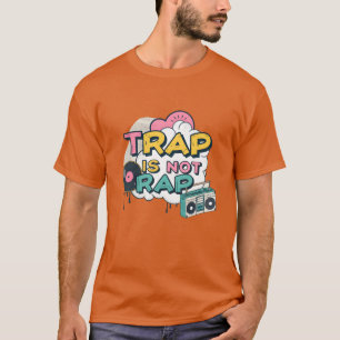 Camiseta Armadilha Não É Grafite Rap HipHop presente