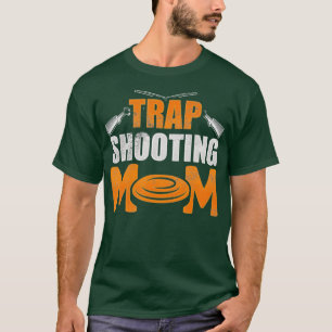 Camiseta Armadilhas Atirando Armadilha Mamã Atirando Engraç