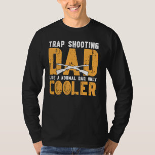 Camiseta Armadilhas legal disparando armadilha de Pai dispa