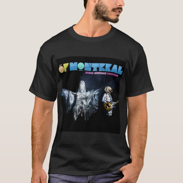 Camiseta Armadilhas sombrias brilhantes (Frente)