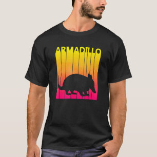 Camiseta Armadillo Animal Retro Costume