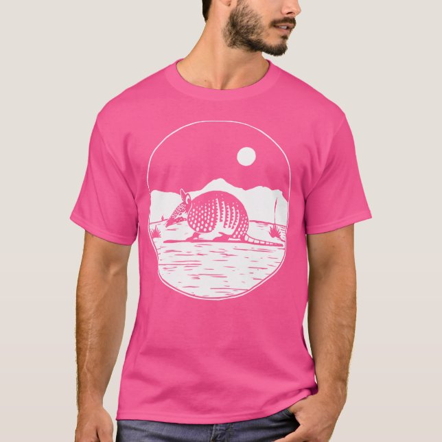 Camiseta Armadillo Desert Landscape Ative (Frente)