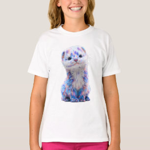 Camiseta Armadinho Pastel de Algodão Doce Infantil