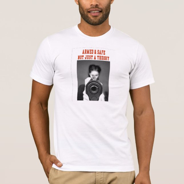 CAMISETA ARMADO E SEGURO (Frente)