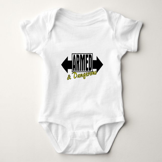 Camiseta Armado & perigoso (Frente)