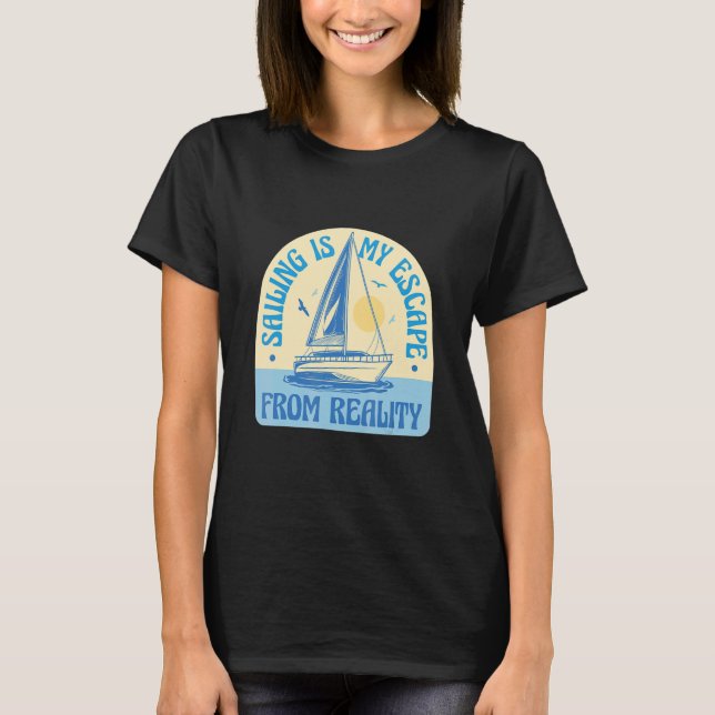 Camiseta Armadores de embarcações que pescam no lago de pra (Frente)