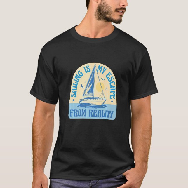 Camiseta Armadores de embarcações que pescam no lago de pra (Frente)