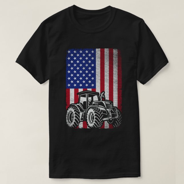 Camiseta Armadores Farmer Bandeira Americana Agricultura Pa (Frente do Design)