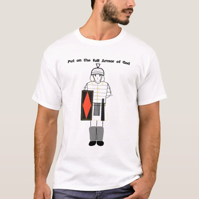 Camiseta Armadura Completa de Deus (Frente)