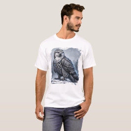 Camiseta Armadura Tribal Falcão da Neve • Conceito de Guard