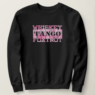 Camiseta Armário Whiskey Tango Foxtrot Pink Camo