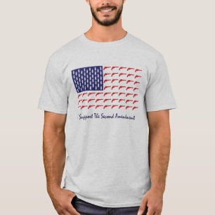 Camiseta Armas-Bandeira-de-Pistol-Americano