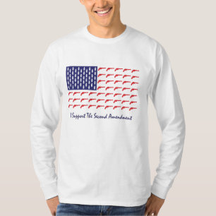 Camiseta Armas-Bandeira-de-Pistol-Americano