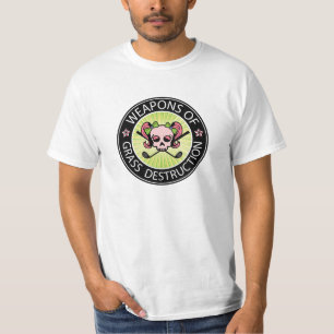 Camiseta Armas da destruição da grama