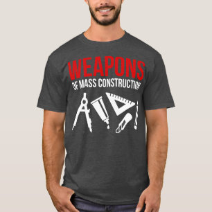 Camiseta Armas de construção em massa 1